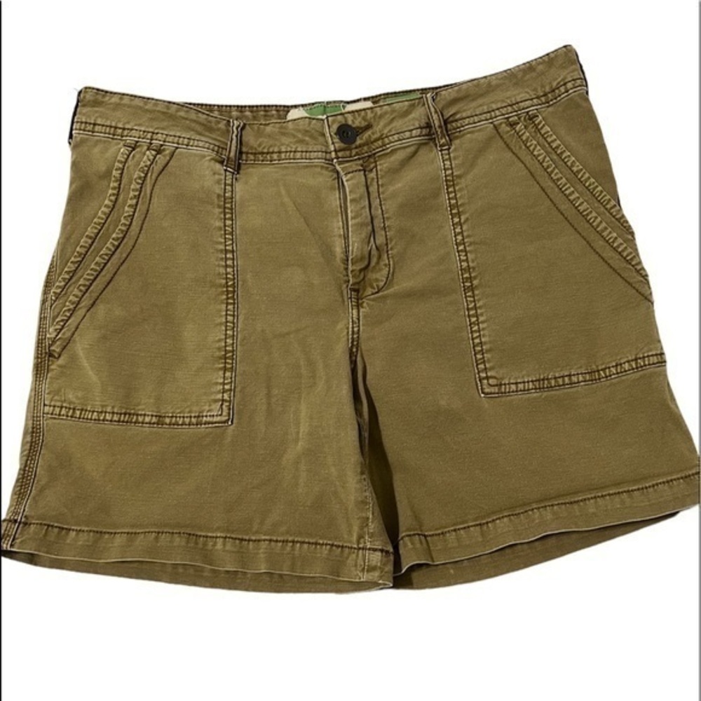 Anthropologie The Wanderer Khaki Shorts Size 29